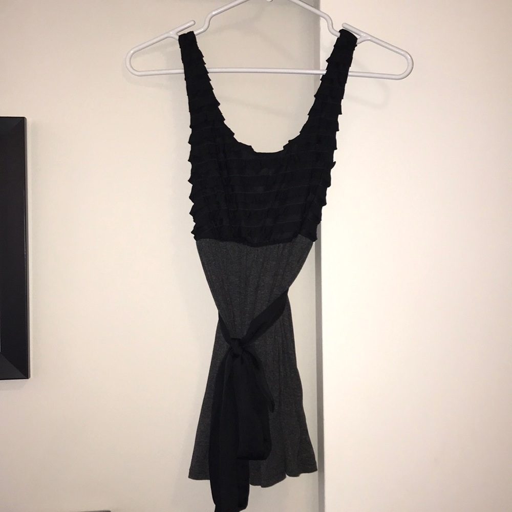 Anthropologie ruffle tank